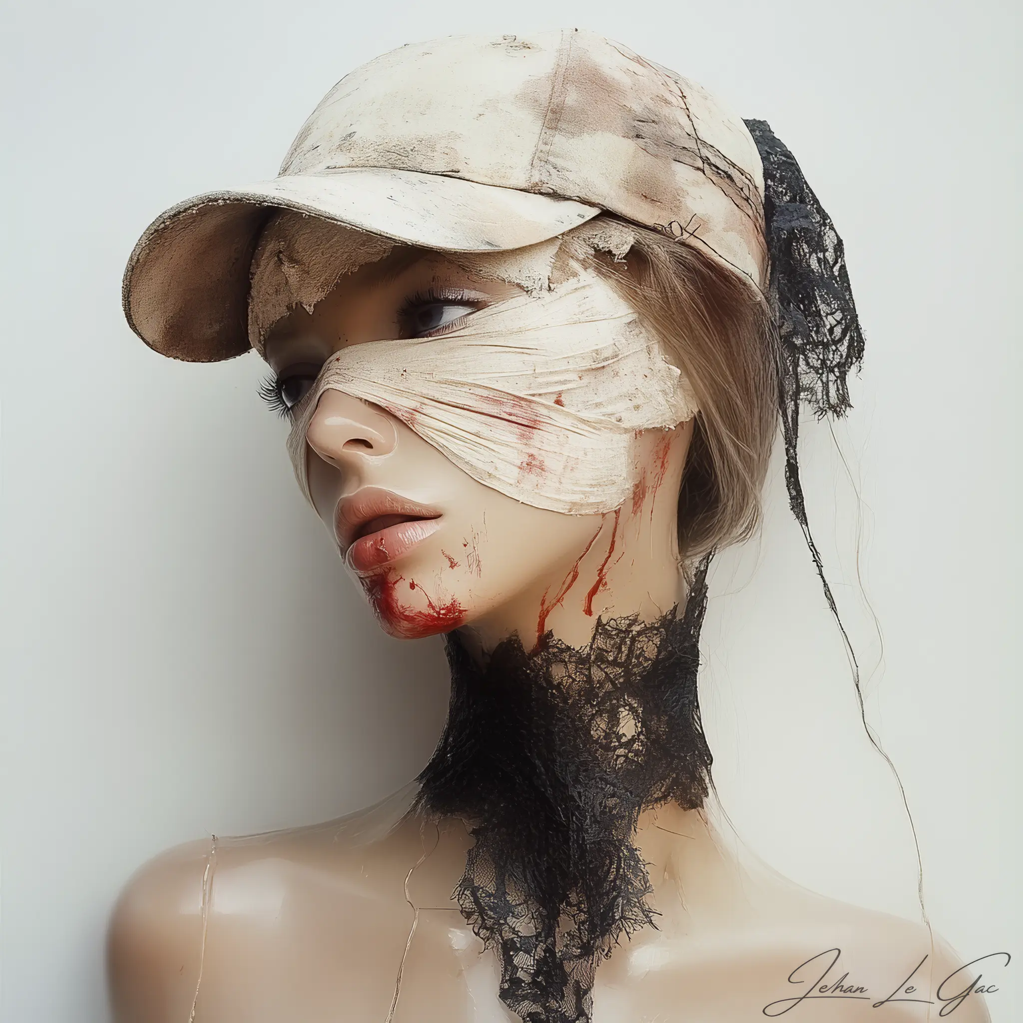 Blindfolded Grace 55