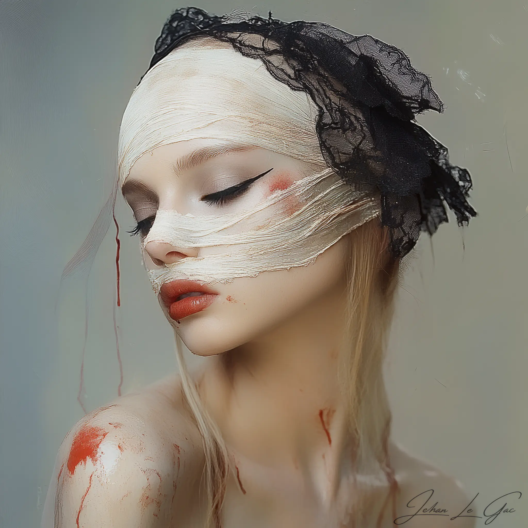 Blindfolded Grace 74